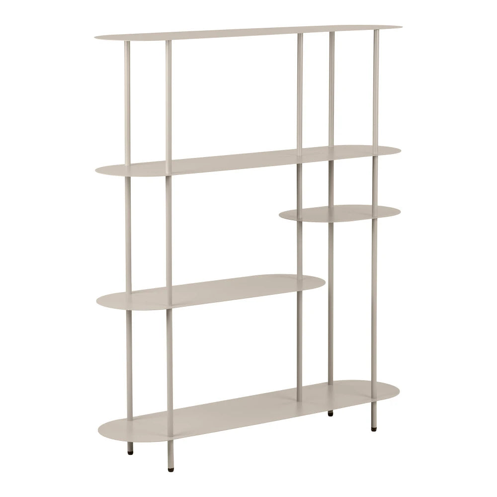 Etajera din Metal Bej L118xH139cm Rieti