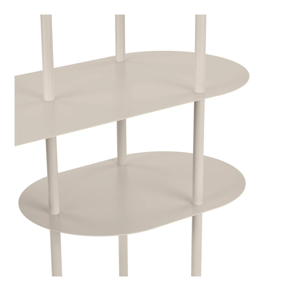 Etajera din Metal Bej L118xH139cm Rieti