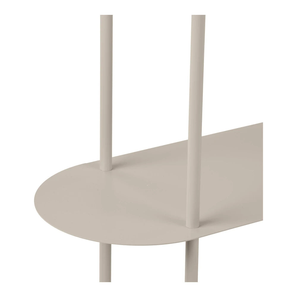 Etajera din Metal Bej L118xH97cm Rieti