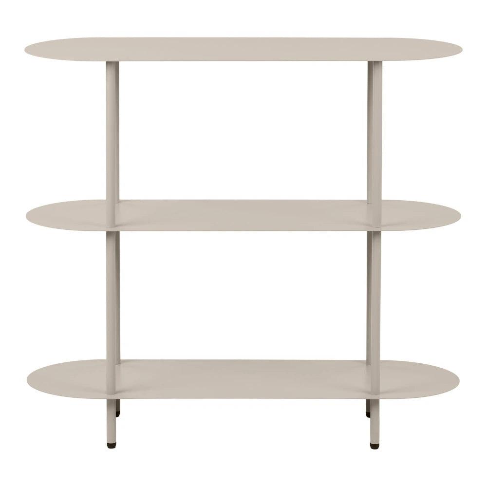 Etajera din Metal Bej L90xH81cm Rieti
