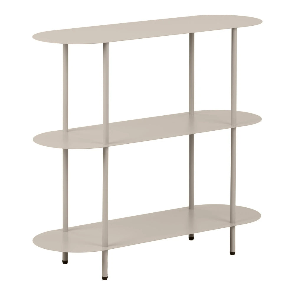Etajera din Metal Bej L90xH81cm Rieti