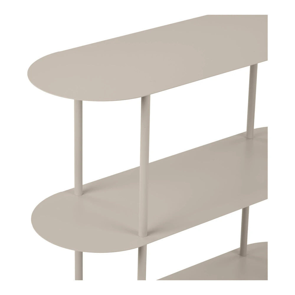 Etajera din Metal Bej L90xH81cm Rieti