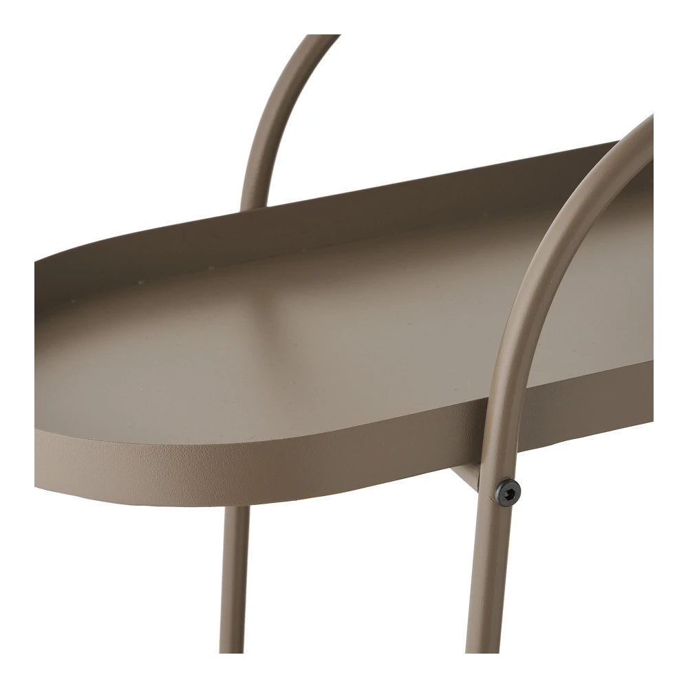 Carucior servire din Metal Maro L60xH64cm Empoli