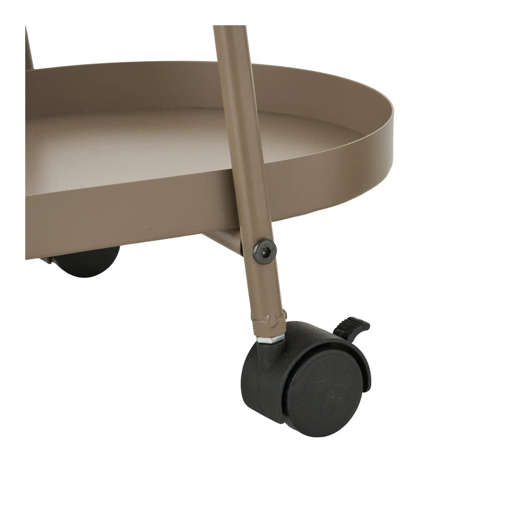 Carucior servire din Metal Maro L60xH64cm Empoli