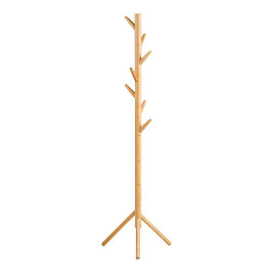 Cuier de podea din Lemn de bambus Maro L50xH163cm Wanaka