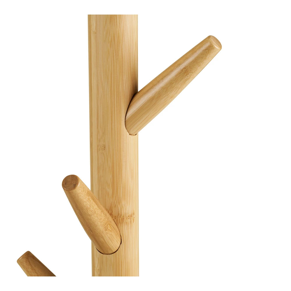 Cuier de podea din Lemn de bambus Maro L50xH163cm Wanaka