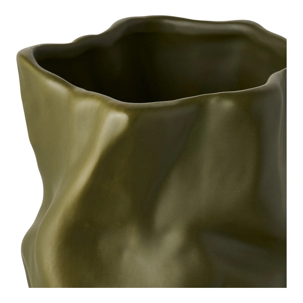 Vaza din Ceramica Verde D15xH25,5cm HN1217