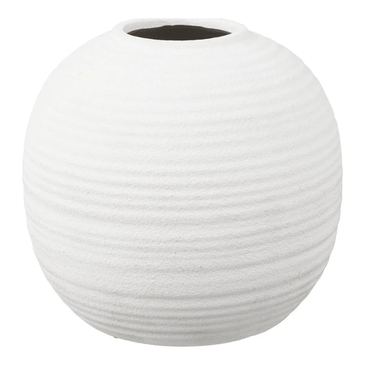 Vaza din Ceramica Alb D30xH28,5cm HN1221