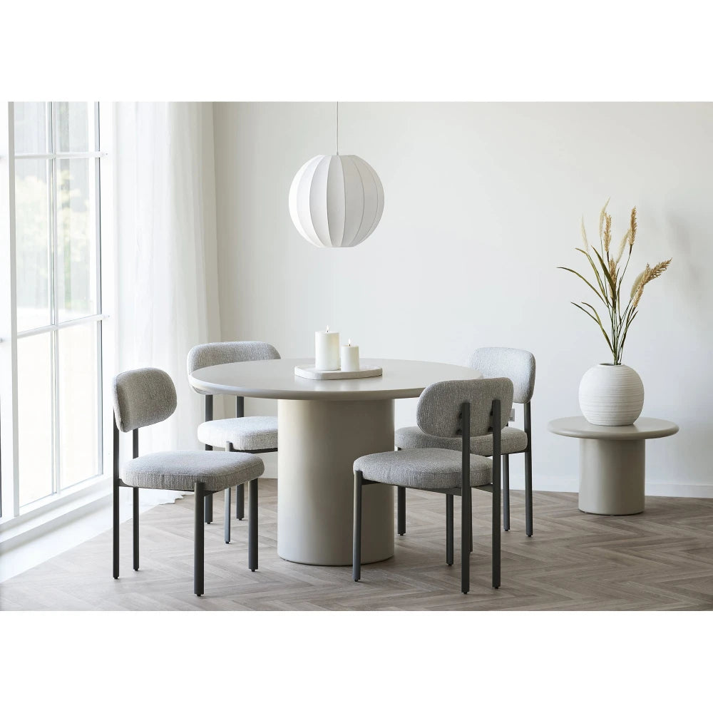 Vaza din Ceramica Alb D30xH28,5cm HN1221
