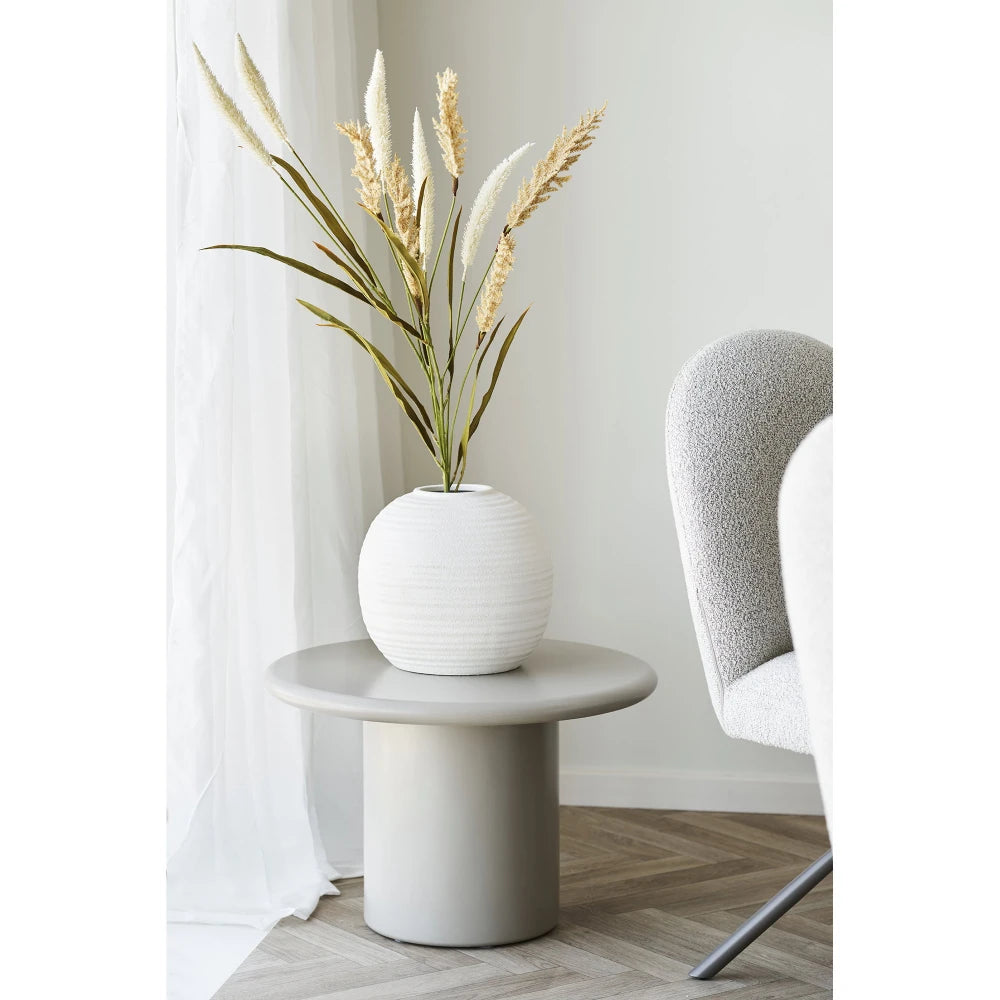 Vaza din Ceramica Alb D30xH28,5cm HN1221