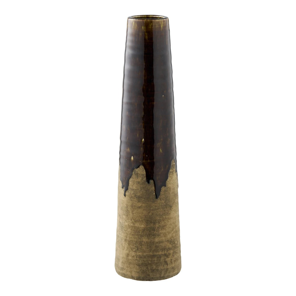 Vaza din Ceramica Maro D12,5xH48cm HN1222