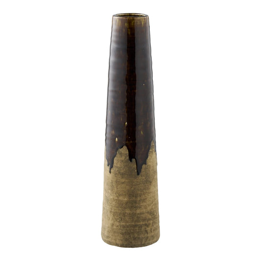 Vaza din Ceramica Maro D12,5xH48cm HN1222