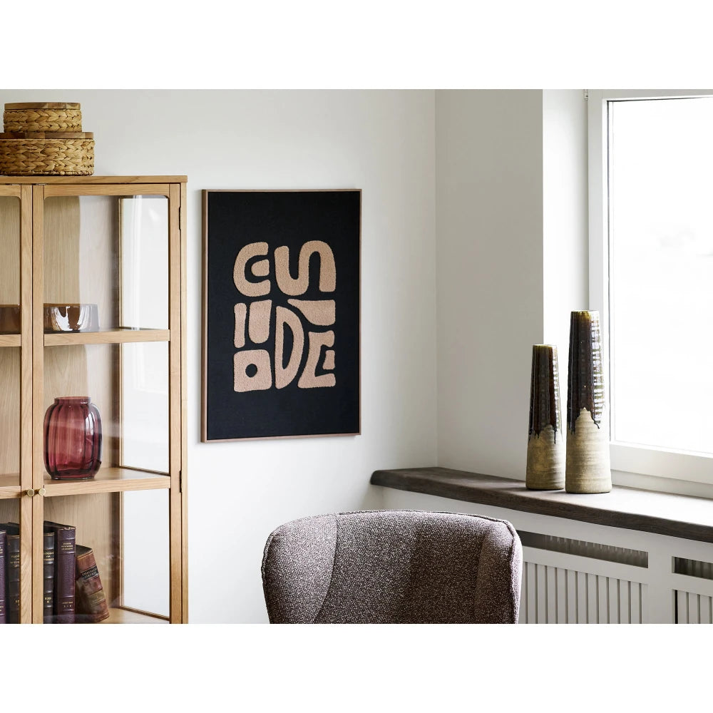 Vaza din Ceramica Maro D12,5xH48cm HN1222