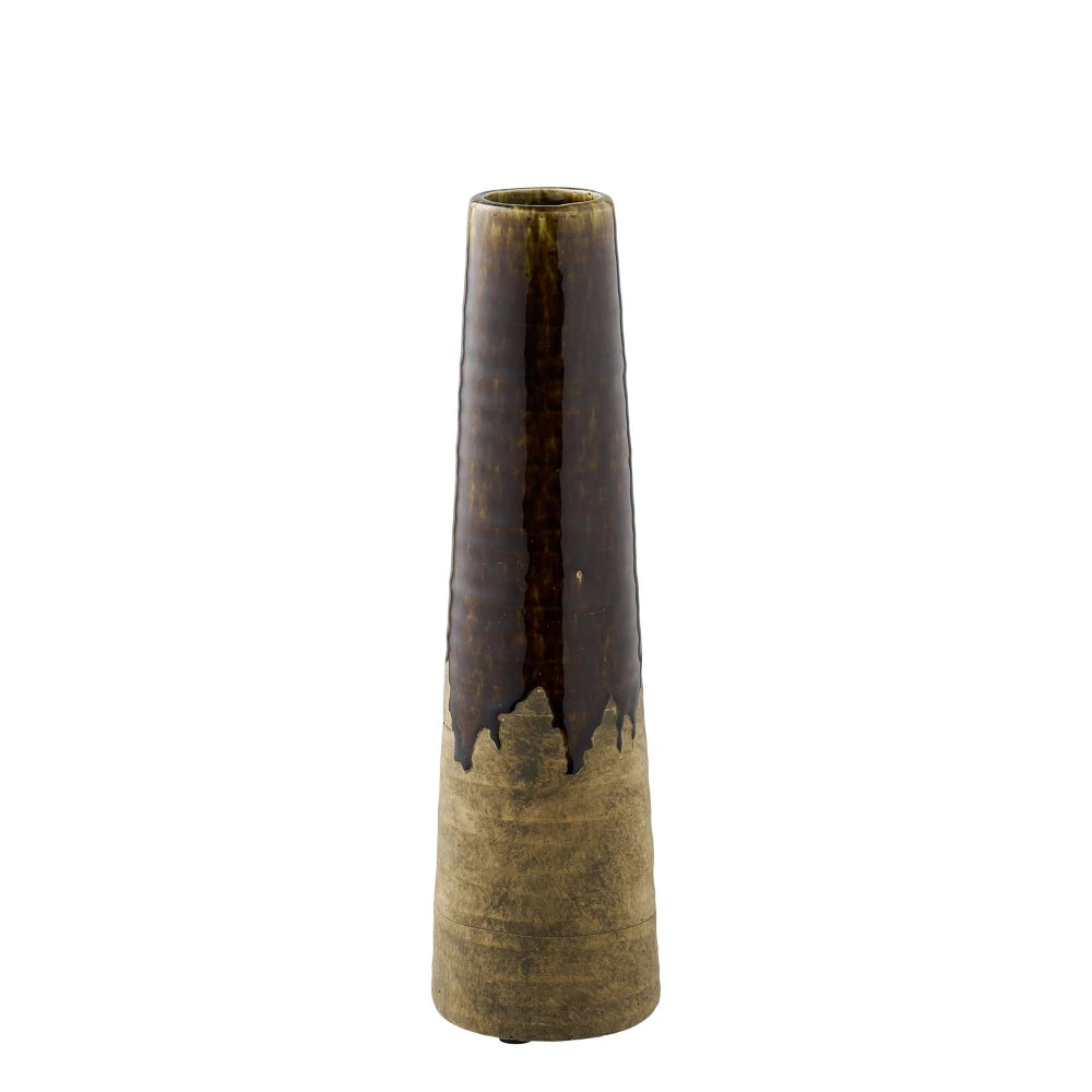 Vaza din Ceramica Maro D11xH39cm HN1223