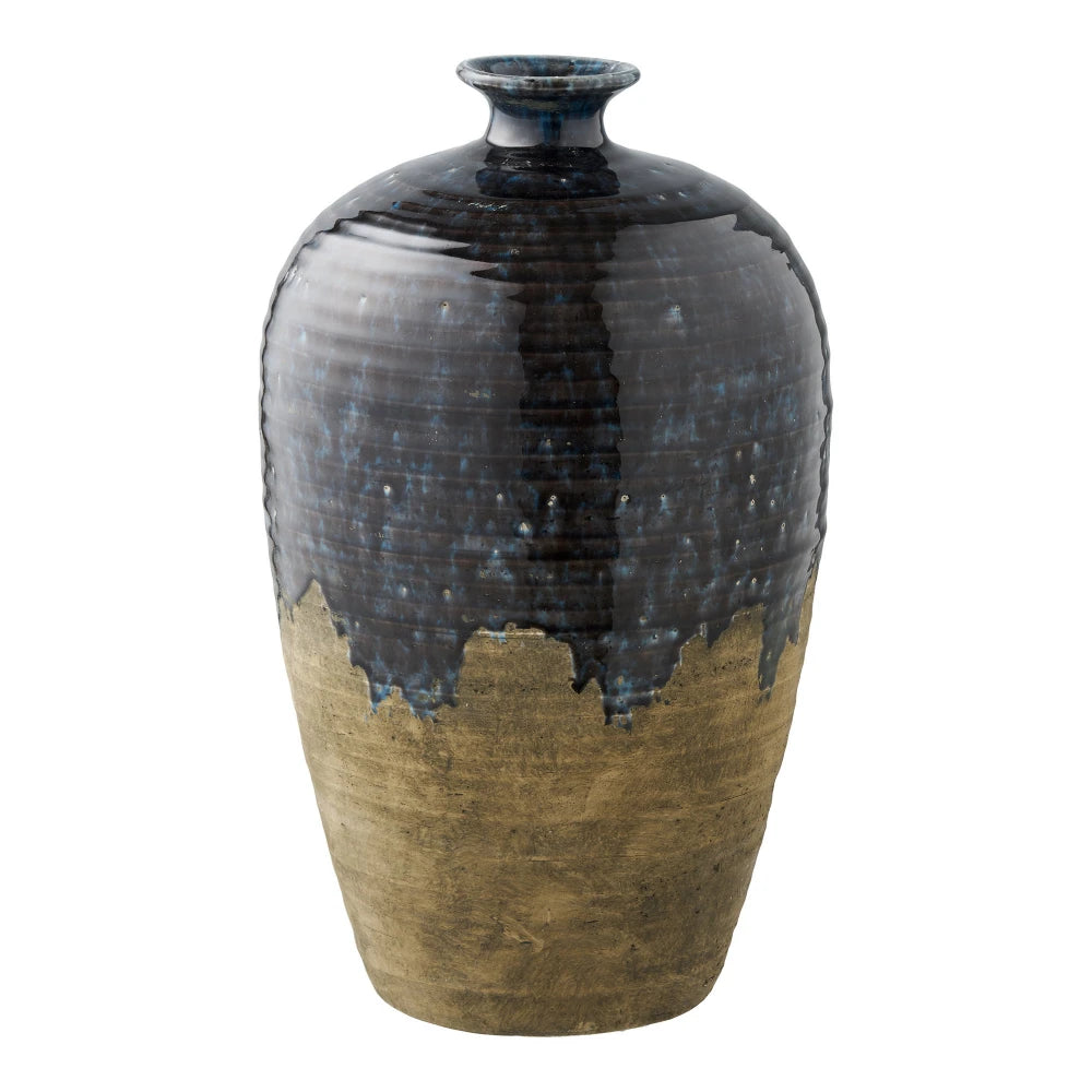 Vaza din Ceramica Albastru inchis D27xH44,5cm HN1224