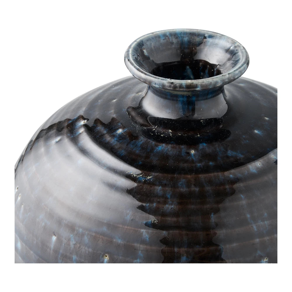 Vaza din Ceramica Albastru inchis D27xH44,5cm HN1224