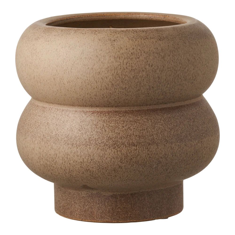Ghiveci decorativ din Ceramica Maro D19xH17,5cm HN1226