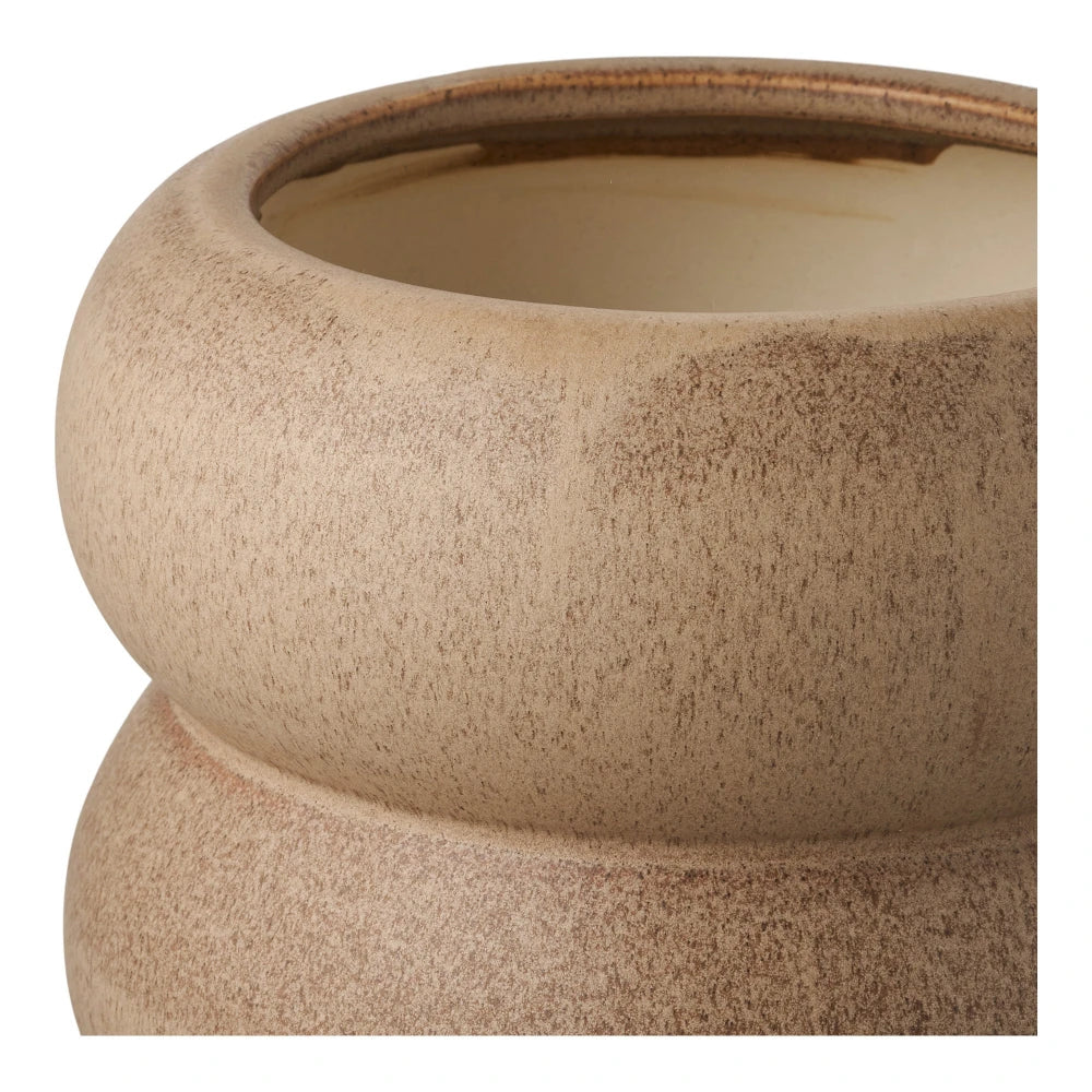 Ghiveci decorativ din Ceramica Maro D19xH17,5cm HN1226