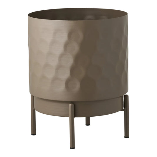 Ghiveci decorativ din Metal Maro D21xH26cm HN1229