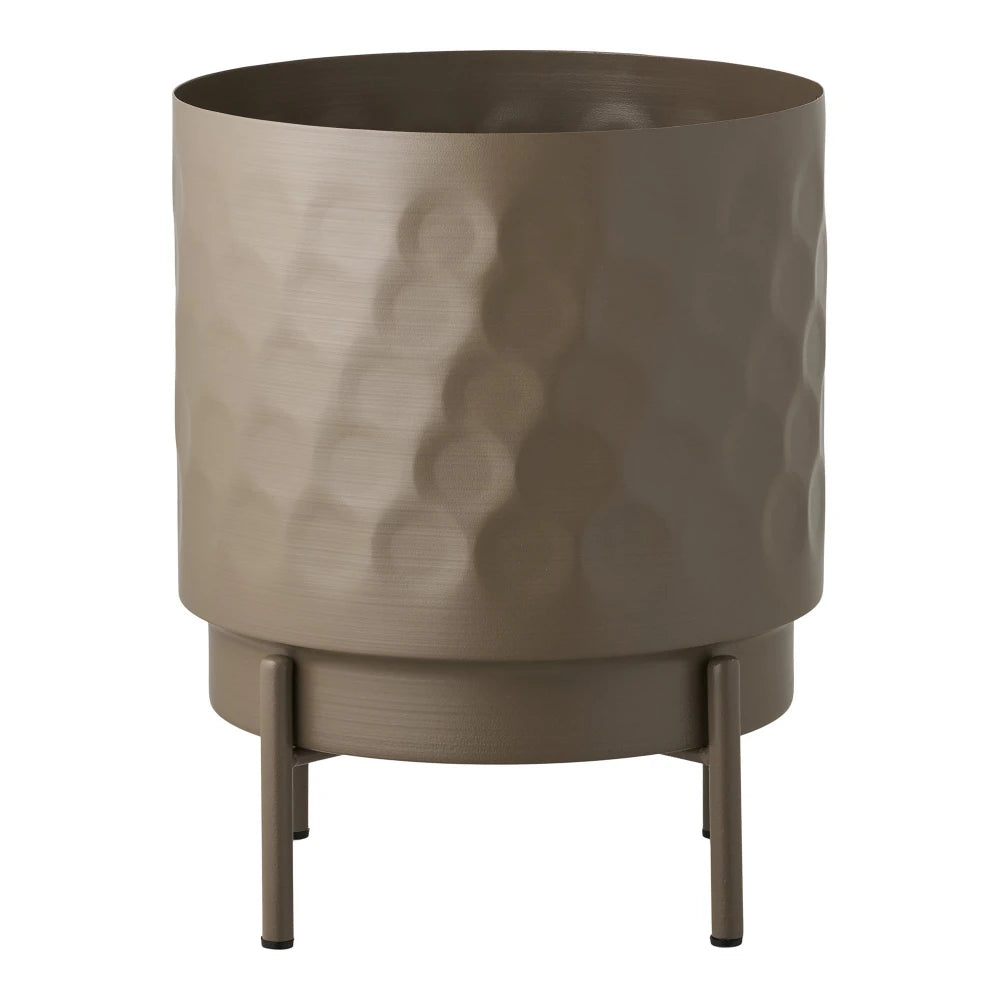 Ghiveci decorativ din Metal Maro D21xH26cm HN1229