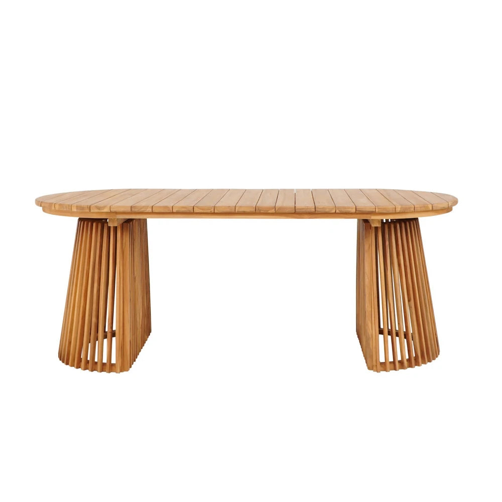 Masa de exterior din Lemn de tec Maro L200xH75cm Berja