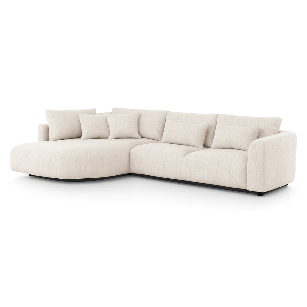 Coltar fix in forma de L tapitat cu material Perfect Harmony Jacobs L