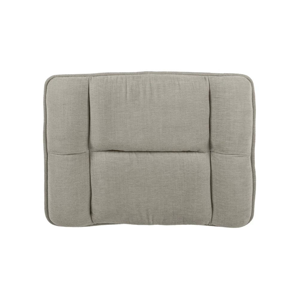 Taburet Ovar gri L52cm x A43cm x H40cm