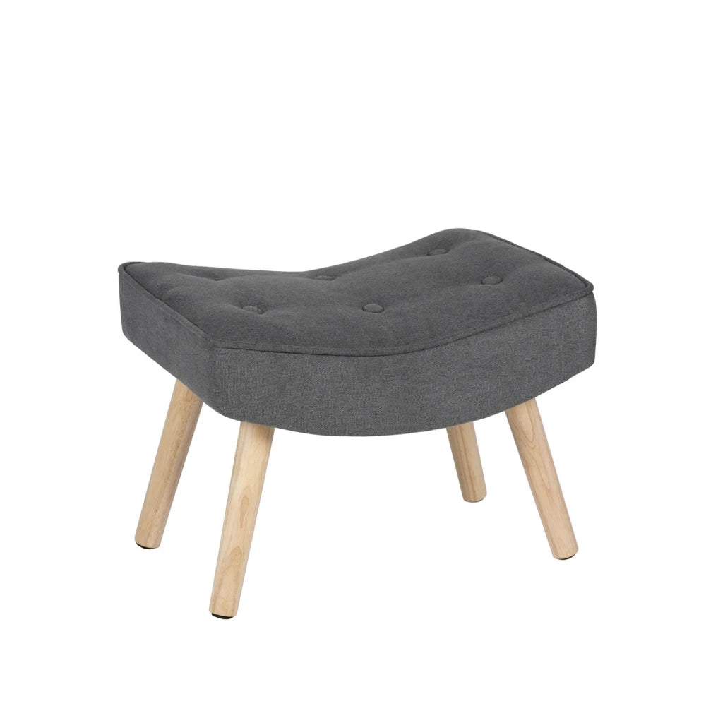 Taburet Dublin gri L52cm x A38cm x H38cm