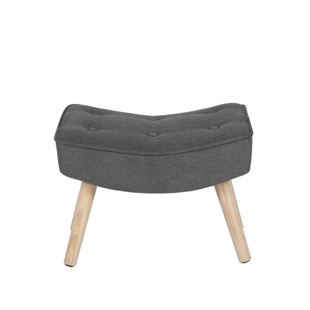 Taburet Dublin gri L52cm x A38cm x H38cm