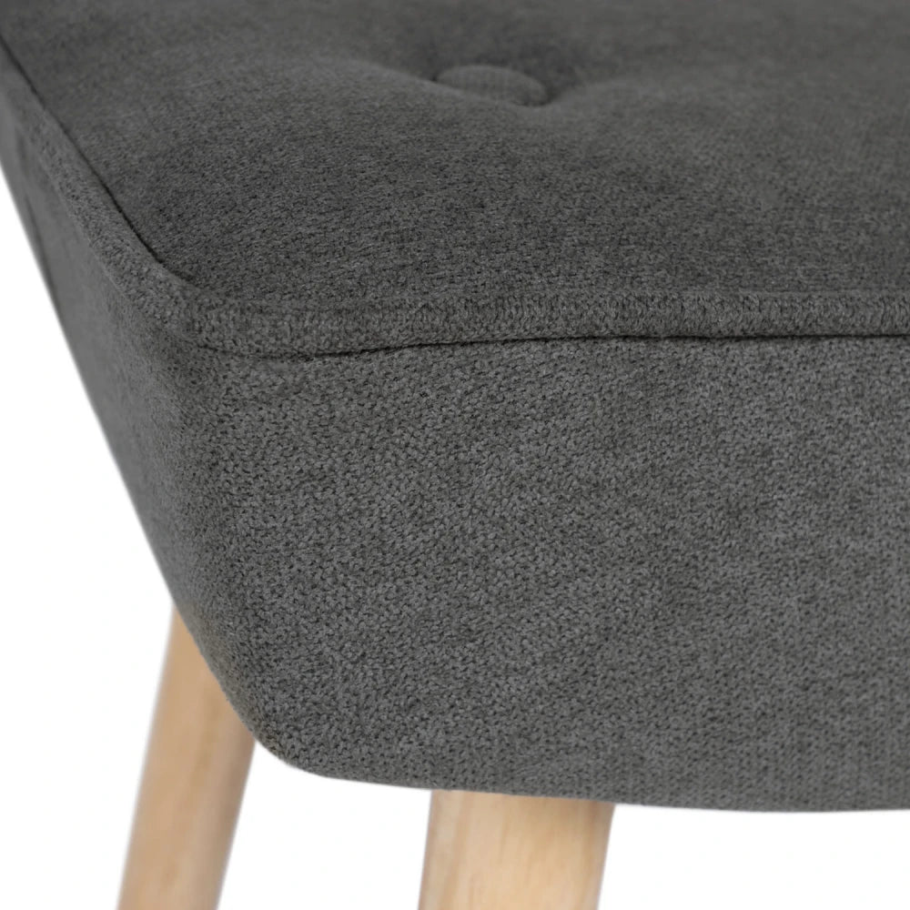 Taburet Dublin gri L52cm x A38cm x H38cm