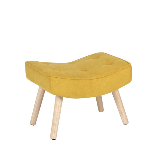Taburet Dublin galben L52cm x A38cm x H38cm