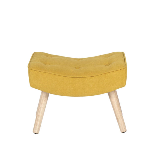Taburet Dublin galben L52cm x A38cm x H38cm