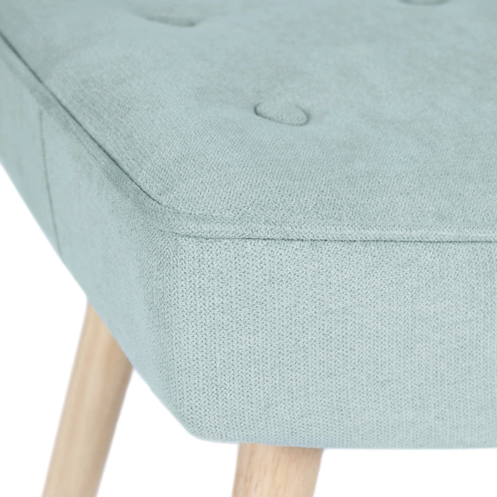 Taburet Dublin verde L52cm x A38cm x H38cm