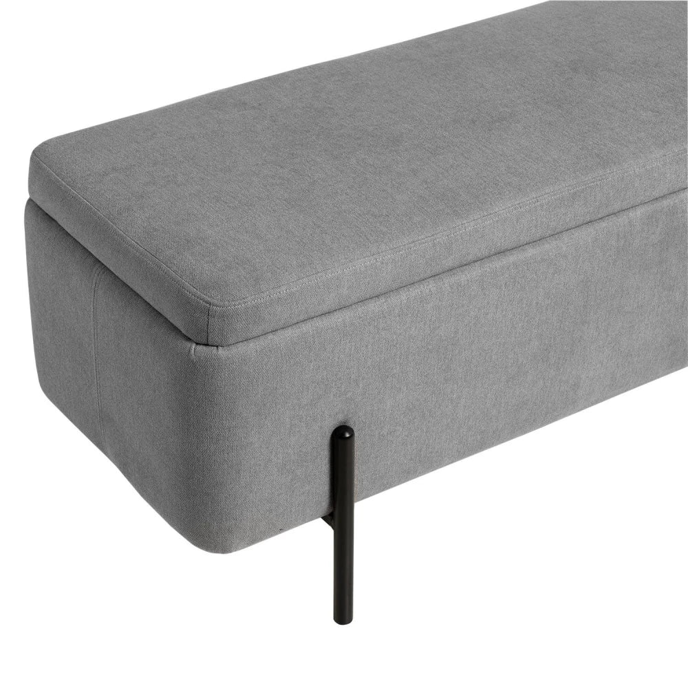 Bancheta Viena gri L120cm x A41cm x H46cm