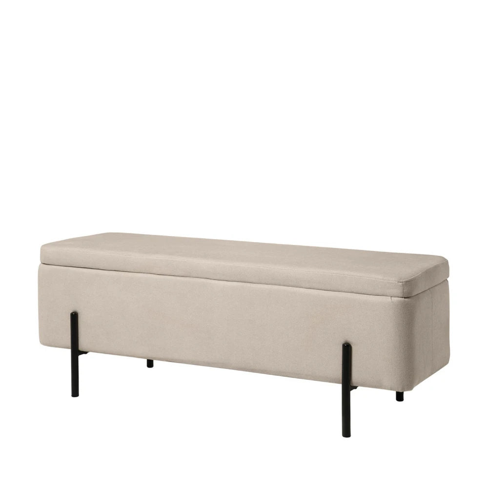 Bancheta Viena bej L120cm x A41cm x H46cm