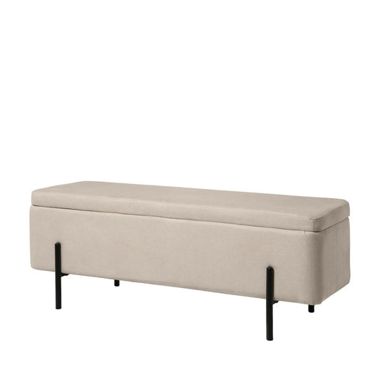 Bancheta Viena bej L120cm x A41cm x H46cm