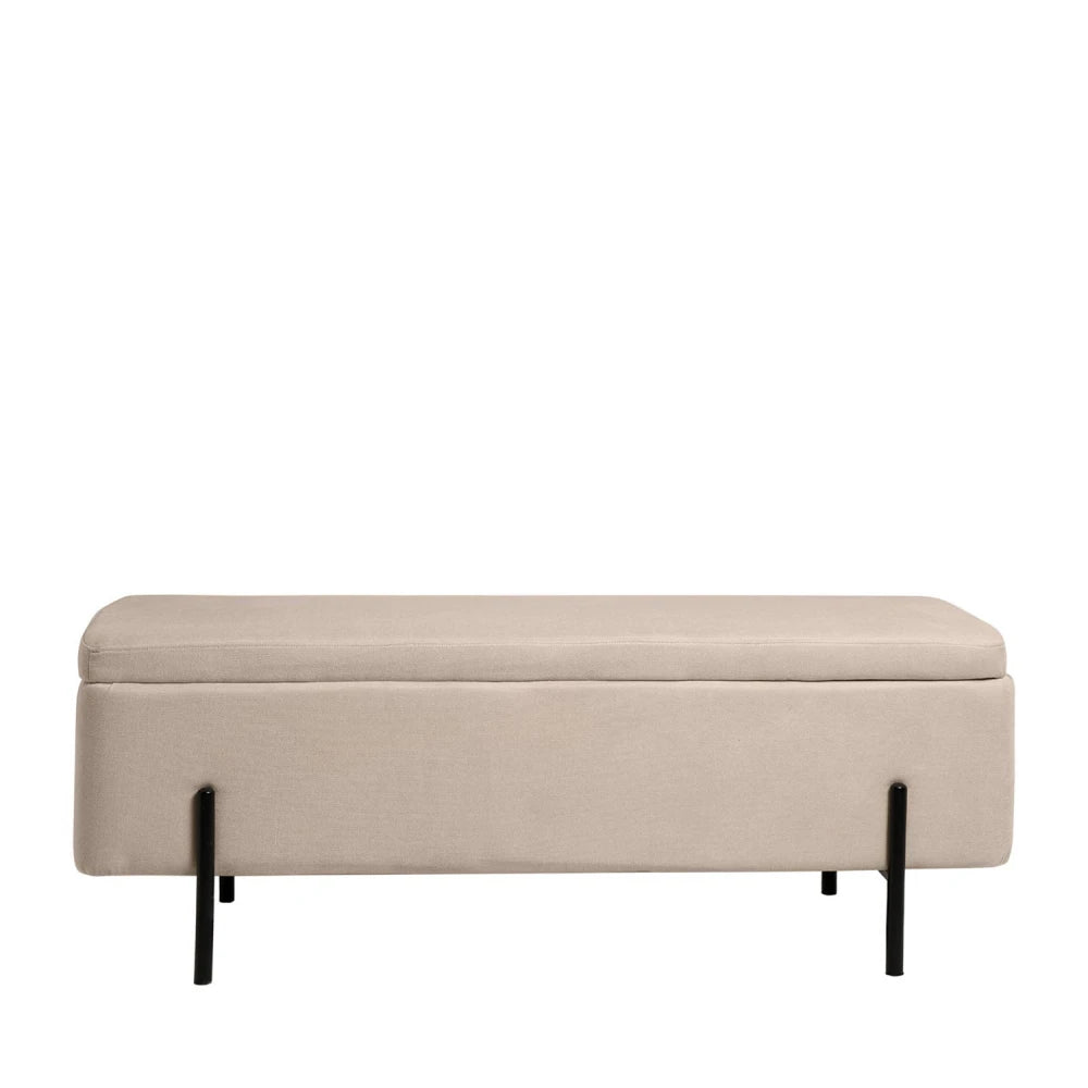Bancheta Viena bej L120cm x A41cm x H46cm