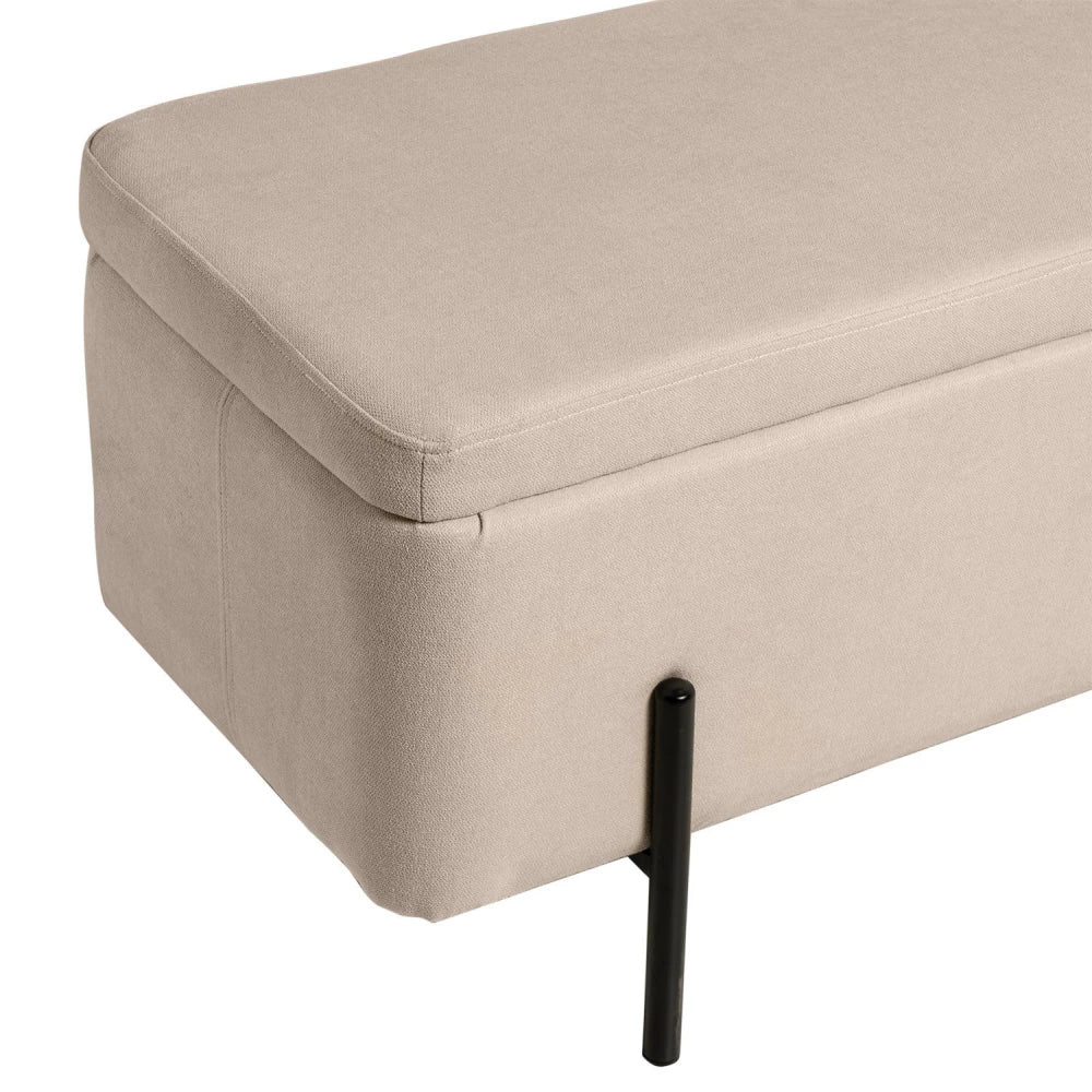 Bancheta Viena bej L120cm x A41cm x H46cm