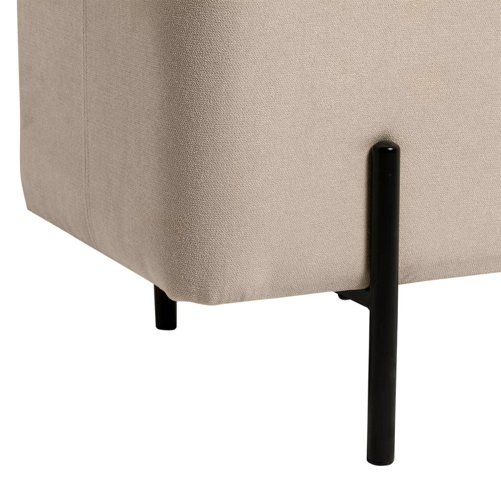 Bancheta Viena bej L120cm x A41cm x H46cm