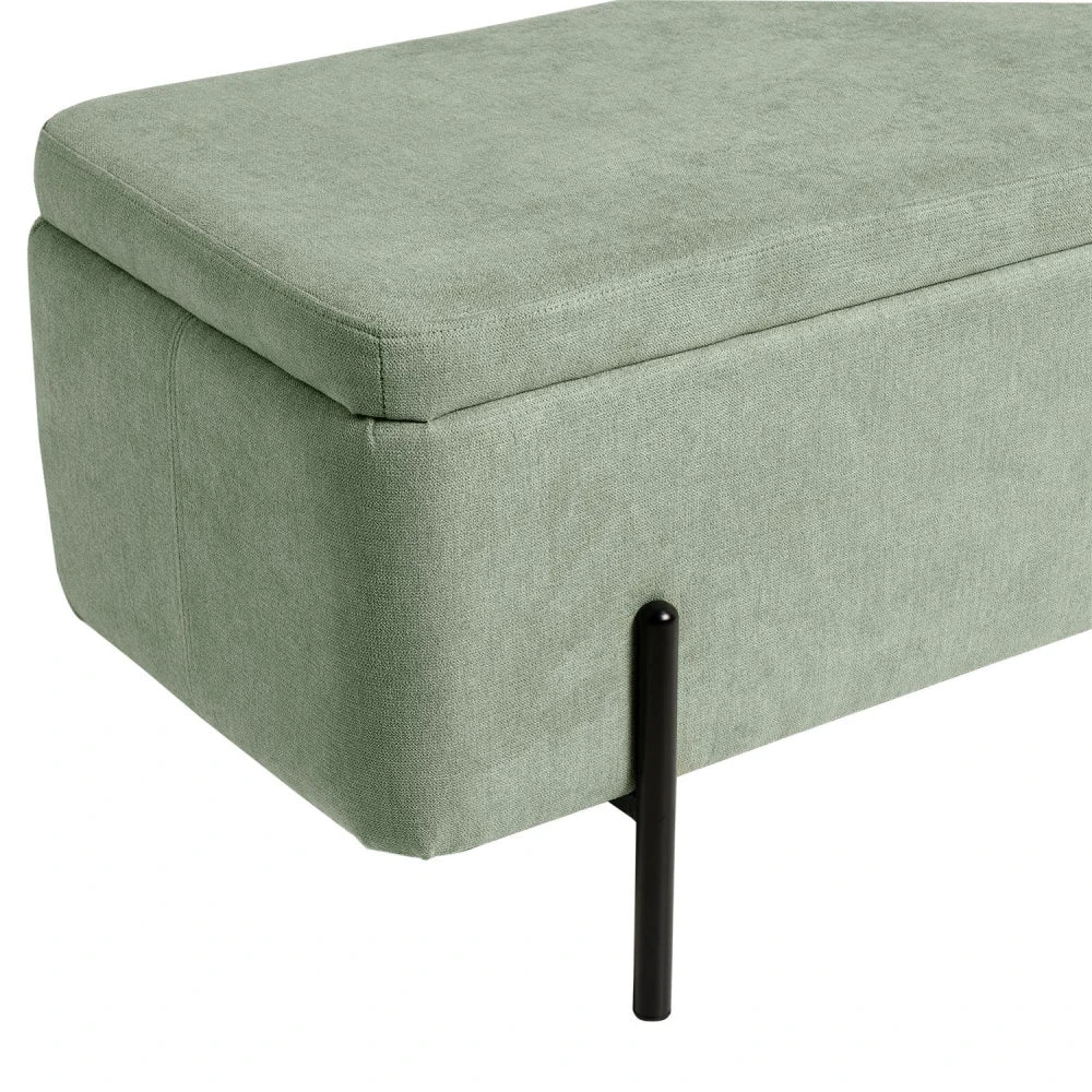 Bancheta Viena verde L120cm x A41cm x H46cm