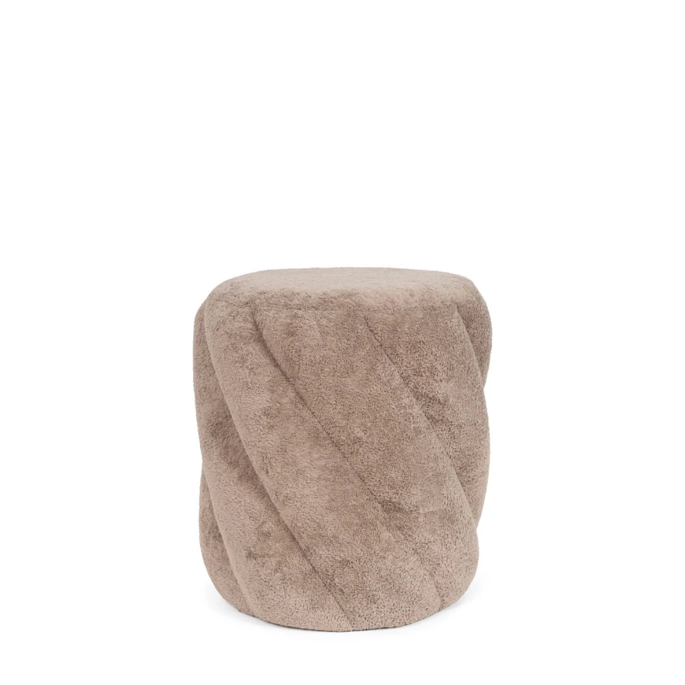Taburet Derek bej D36cm x H40cm