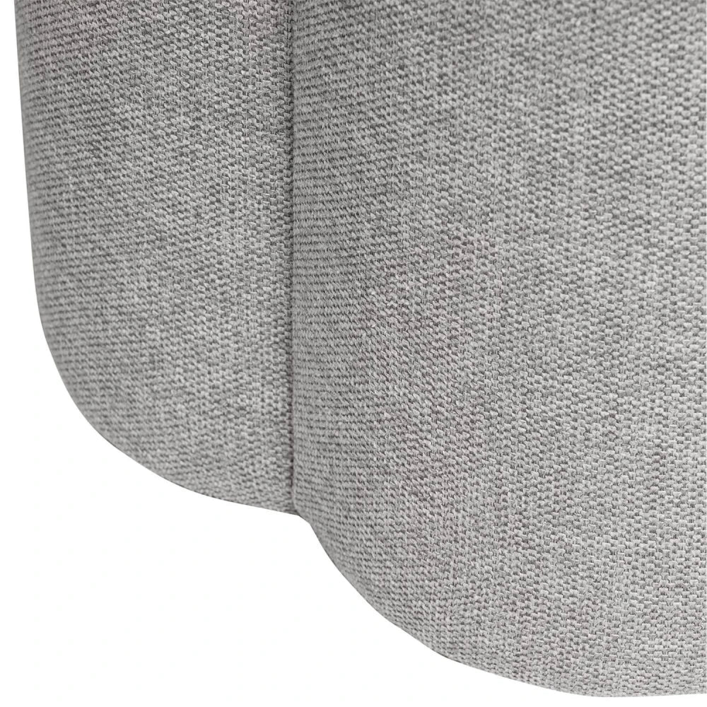 Taburet Artur gri D36cm x H38cm