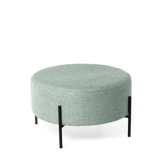 Taburet Camilo verde D60cm x H35cm