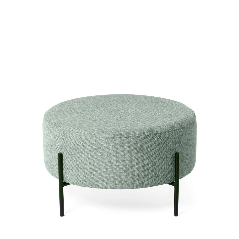 Taburet Camilo verde D60cm x H35cm