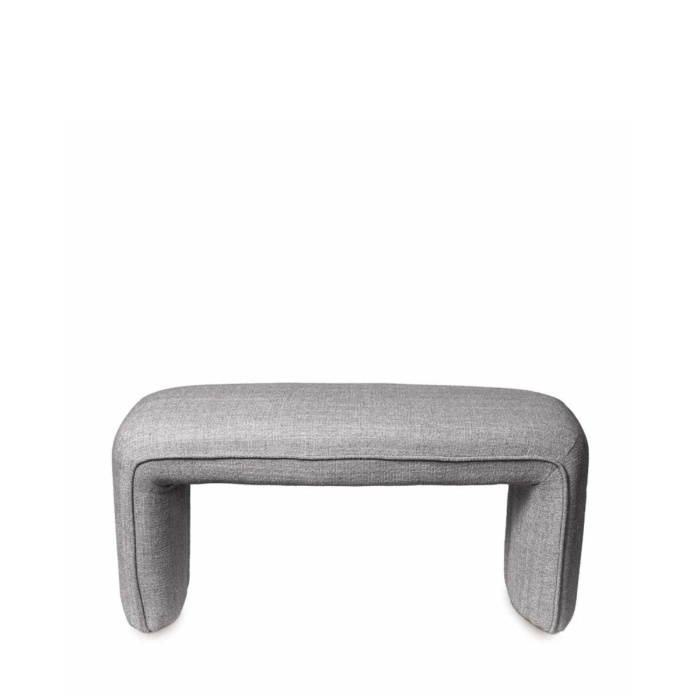 Bancheta Catania gri L100cm x A44cm x H45cm