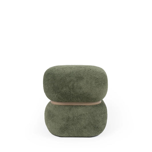 Taburet George verde D36xH40cm