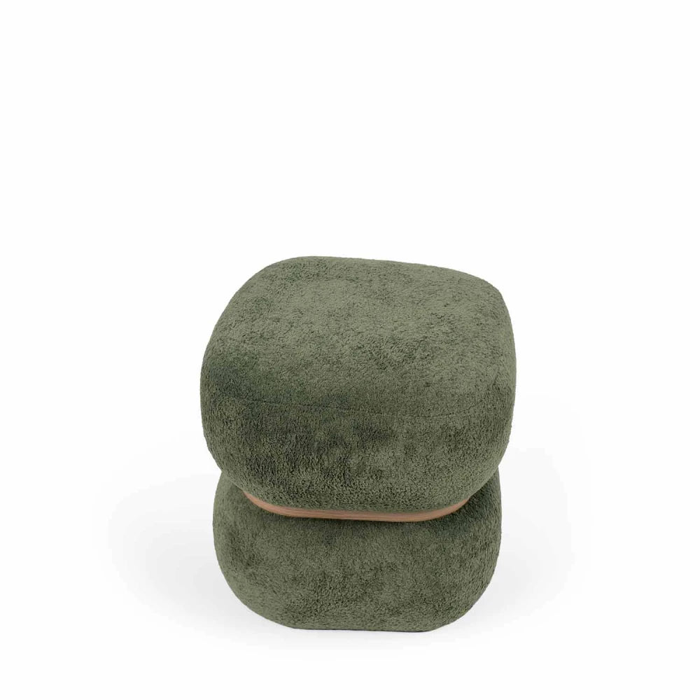 Taburet George verde D36xH40cm