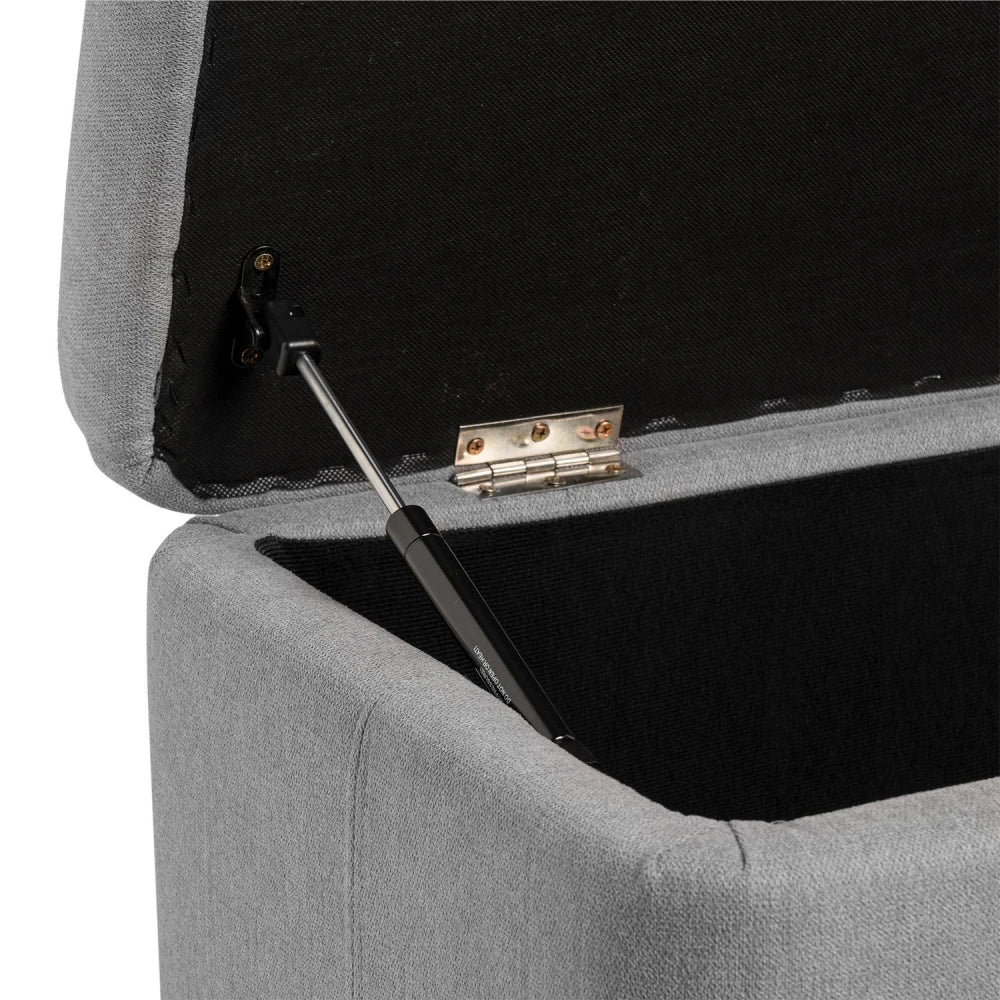 Bancheta Zurich gri L120cm x A42cm x H47