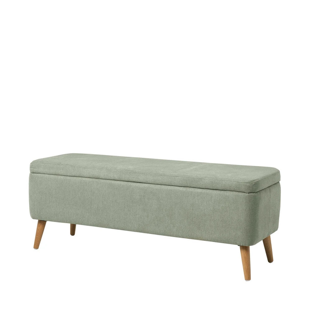 Bancheta Zurich verde L120cm x A42cm x H47