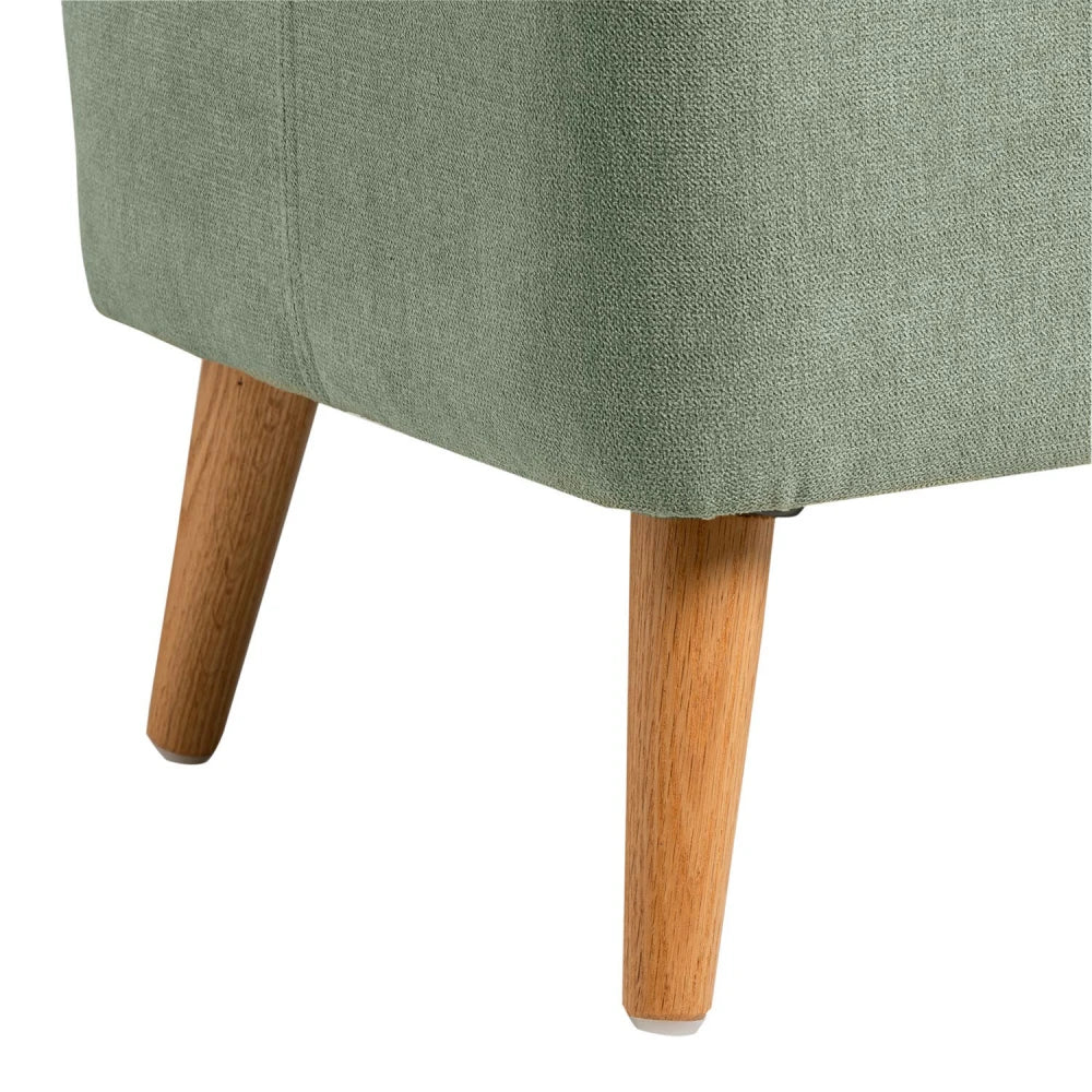 Bancheta Zurich verde L120cm x A42cm x H47